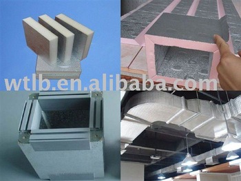 20mm duct phenolic insulation board BS fireproof