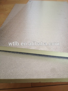 fire resistant embossed aluminum foil XPS polystyrene expanded board Foam Duct sheet Panel