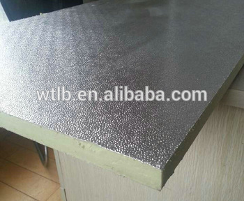 fire resistant embossed aluminum foil XPS polystyrene expanded board Foam Duct sheet Panel