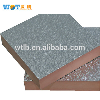Pre Insulated air duct Class O Phenolic Foam Air Duct Sheet panel