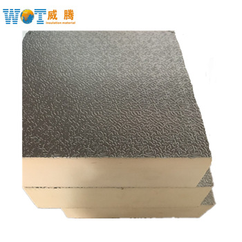 fireproof ventilation phenolic air duct sheet with both side aluminum foil