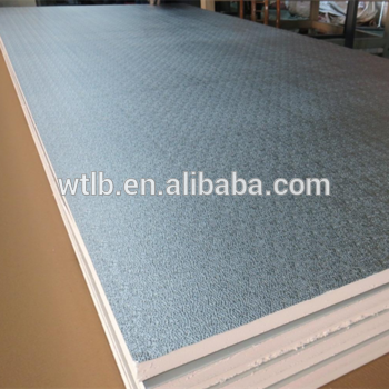 fireproof ventilation phenolic air duct sheet with both side aluminum foil