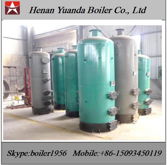 Vertical LSG 500kg steam boiler on coal or wood or rice husk