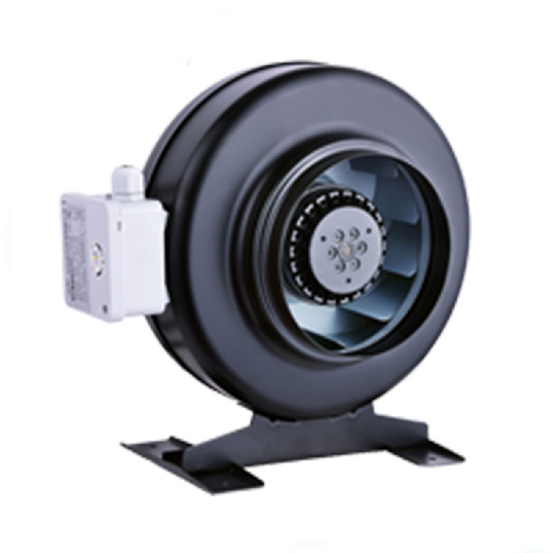 125mm external rotor coaxial duct ventilation fan for home