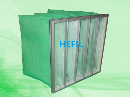 HBP-M6-Aluminum Frame Non-Woven Pocket Filter