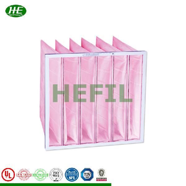 F8 100% Synthetic Non-Woven Pocket Bag Filter