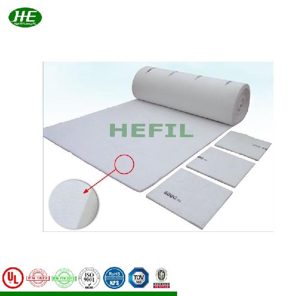 HCF- Spraying <font color='red'>Baking</font> Booth Polyester Ceiling Filter <font color='red'>Media</font>
