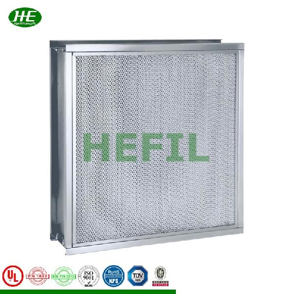 High Temperature Resistance HEPA Air Filter with Aluminum Alloy