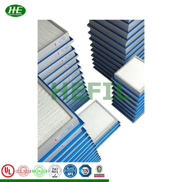 OEM Cleanroom ULPA Air Fillter U15 Mini Pleated HEPA Air Filter