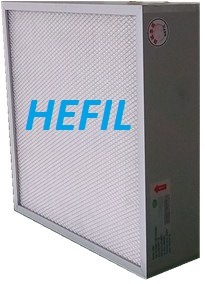 HMG-HEPA Gel Seal Mini-Pleat Panel Filter