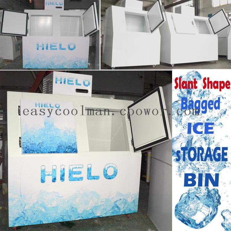 Merchandiser/commercial refrigerated bagged ice bin/Ice cube