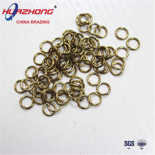 HUAZHONG RBCuZn-B Brass Welding Rings China Direct Manufacture Brazing Alloys Copper/Copper Pipes Soldering Filler Metal