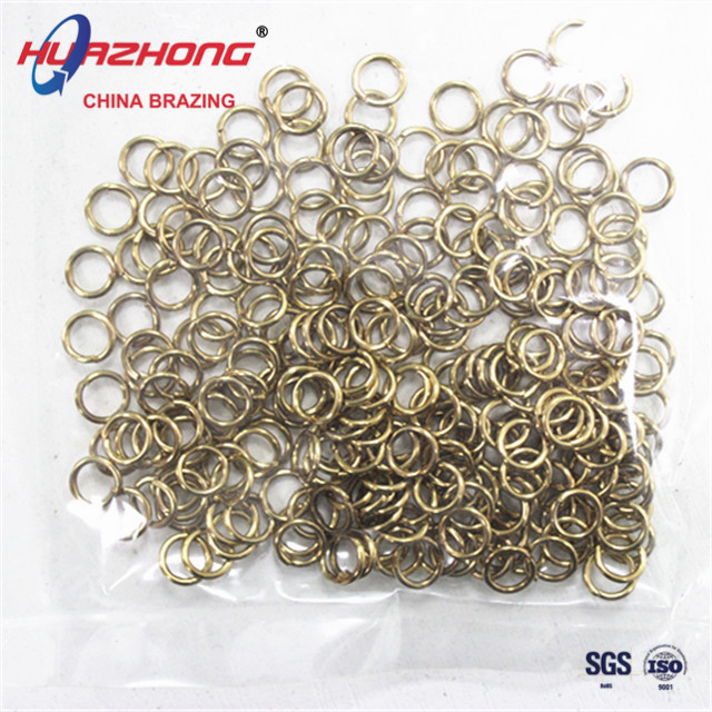 HUAZHONG RBCuZnC Brass Welding Rings HVAC Heating Refrigeration