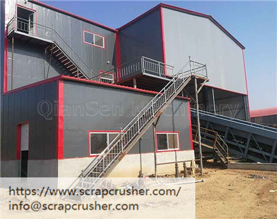 PSX80104 scrap metal shredder