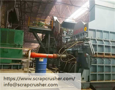 PSX6990 scrap metal shredder