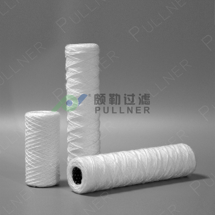 PP Cotton Water Treatment String Wound Filter Cartridges