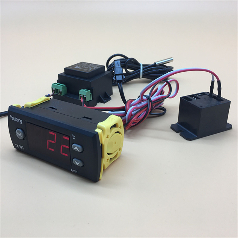 AC 220V 30A 10A Digital Thermostat Temperature Controller Aquarium Regulator For Incubator Heating