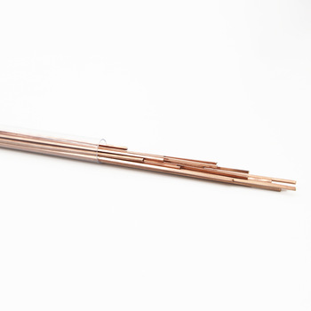 Round copper phosphorus brazing material bar