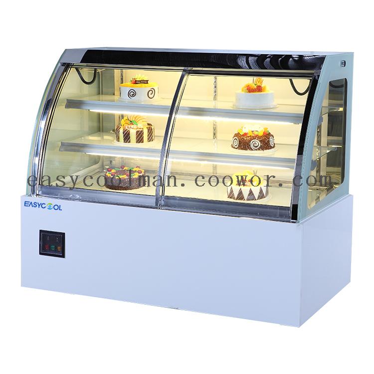 Cake display freezer catering cooler display fridge salad display freezer