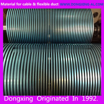fire resistant insulation aluminium foil flexible duct raw material