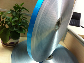 insulation aluminium foil mylar in blue color