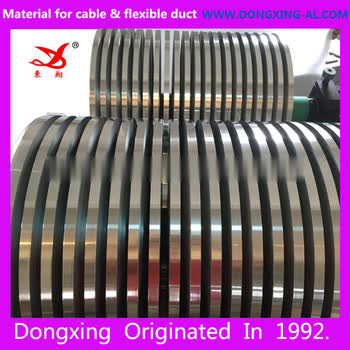 Self adhesive single side bonded aluminum mylar tape for cable shielding (AL/PET/EMAA)