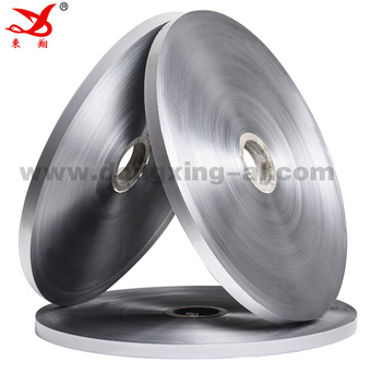 china supplier different colors of single sided 15+6.5 aluminum foil for wires cables optic fiber cables