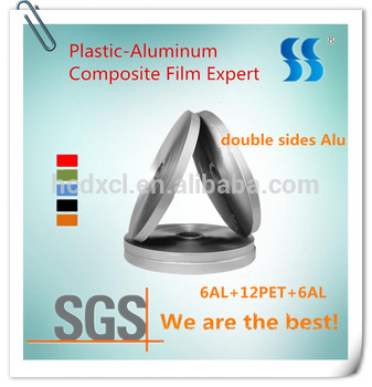 Hangzhou Factory Lamination PET Film Aluminum 35 micron for Ducting
