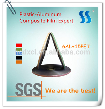 Hangzhou Factory Lamination PET Film Aluminum 35 micron for Ducting