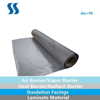 Composite Film Factory Aluminum Foil Laminated Polyester for Building Insulation