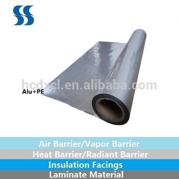 Insulation Facing Composite Material PET Aluminum Scrim PE