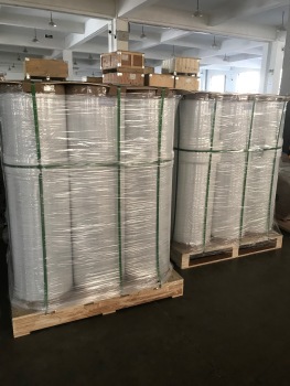 Silver Reflective Rockwool Facing Aluminum Foil PE Film Composite Material for Building Roofing Wall Thermal Insulation