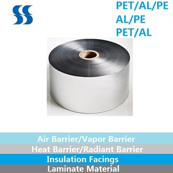 Aluminum Tape Backing ALU/PET Laminate
