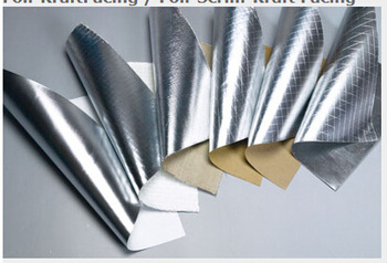 Foil-KraftFacing / Foil-Scrim-Kraft Facing HC aluminium foil roll