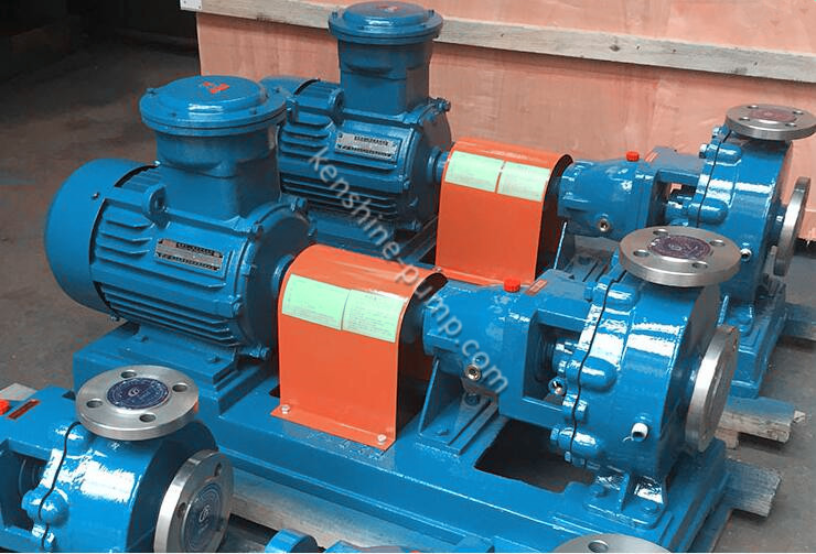 IHR Stainless steel chemical centrifugal pump with water cooling device ...