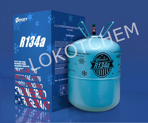 Refrigerant gas  R134a   purity 99.99%