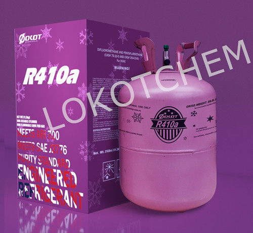 Refrigerant gas  R410a   purity 99.99%