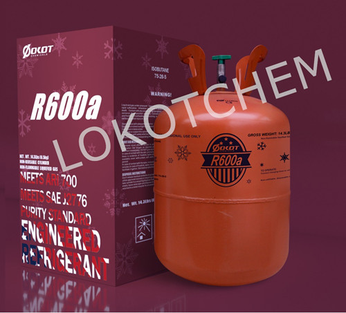 Refrigerant gas  R600a   purity 99.99%