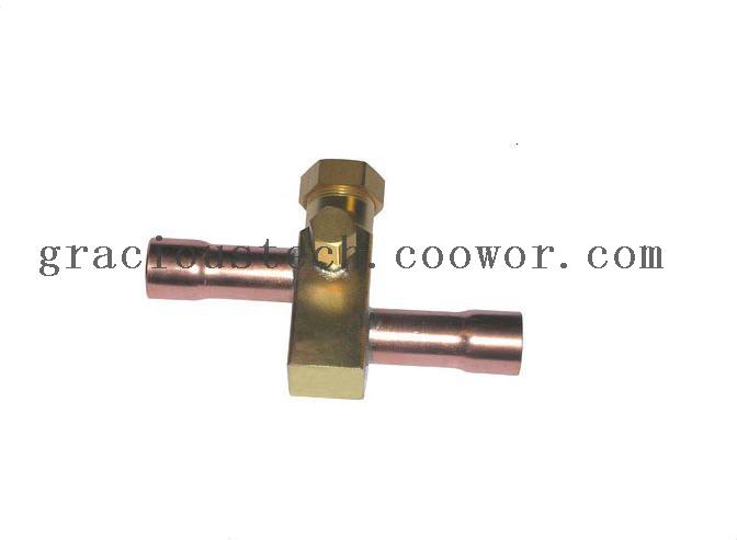 Bar-stock service valve