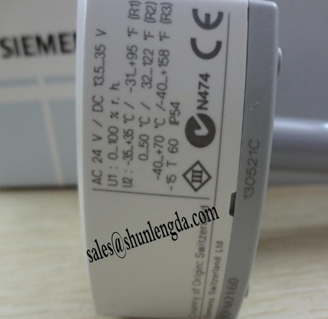 Wholesale supply Siemens QFM series sensor measurement accuracy is 3% relative humidity within the comfort range