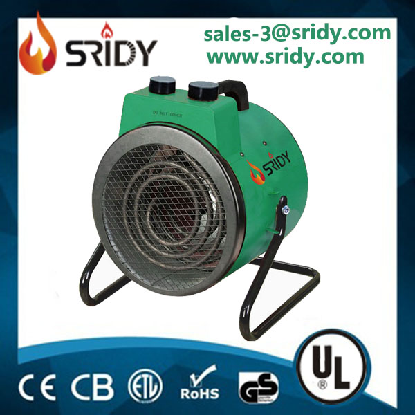 Industrial electric greenhouse fan heater