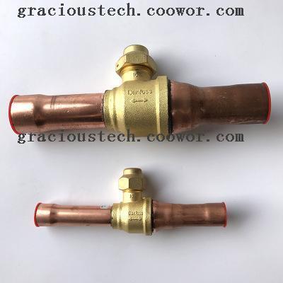 Ball valve A/C shut off valve