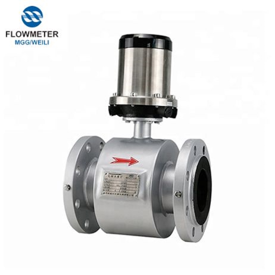 Battery Powered Electromagnetic Water Flow Meter