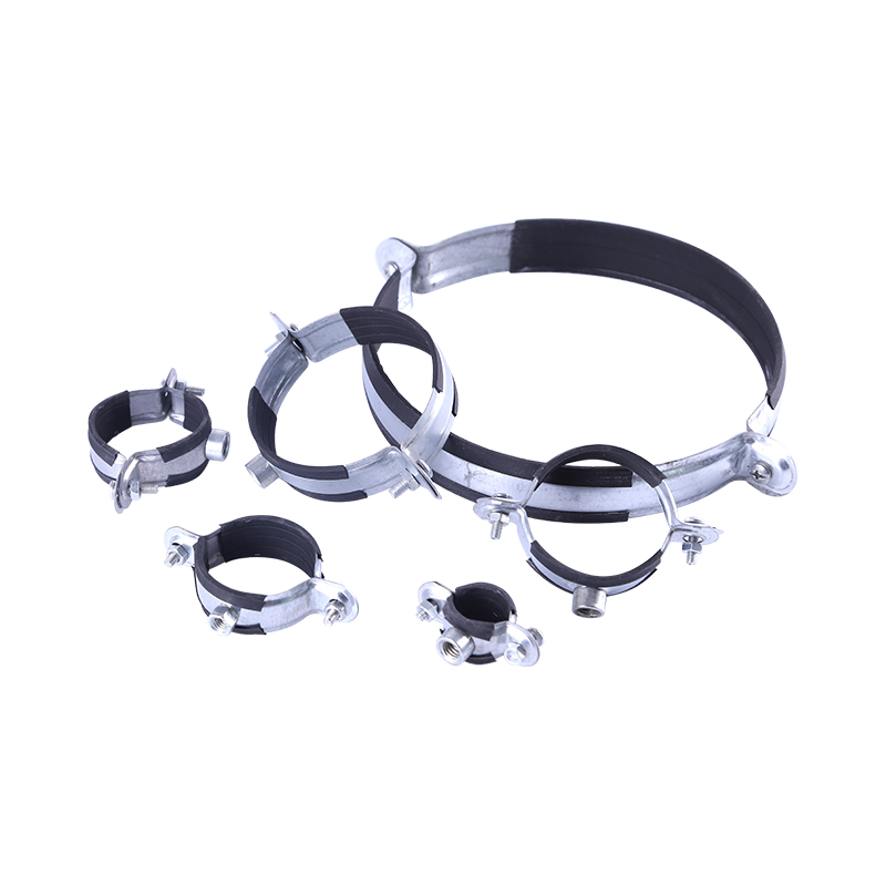 stainless-steel-single-pipe-clamps-clamp-with-rubber-coowor