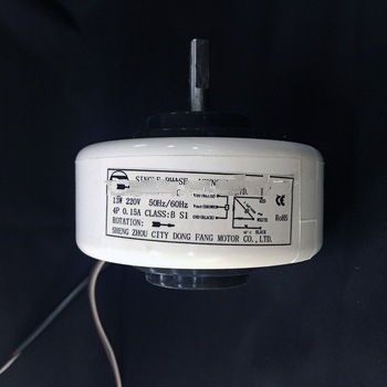 4 POLE Plastic Singe-Phase Small Electric Motor 220V for indoor air conditioner
