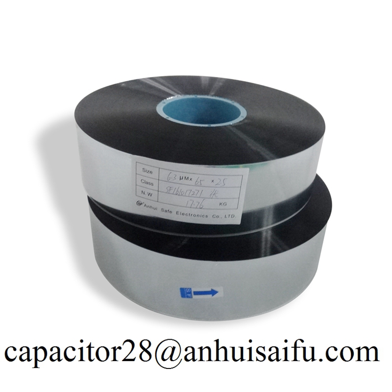 MPP film Zn-Al metallized film capacitor grade for new energy