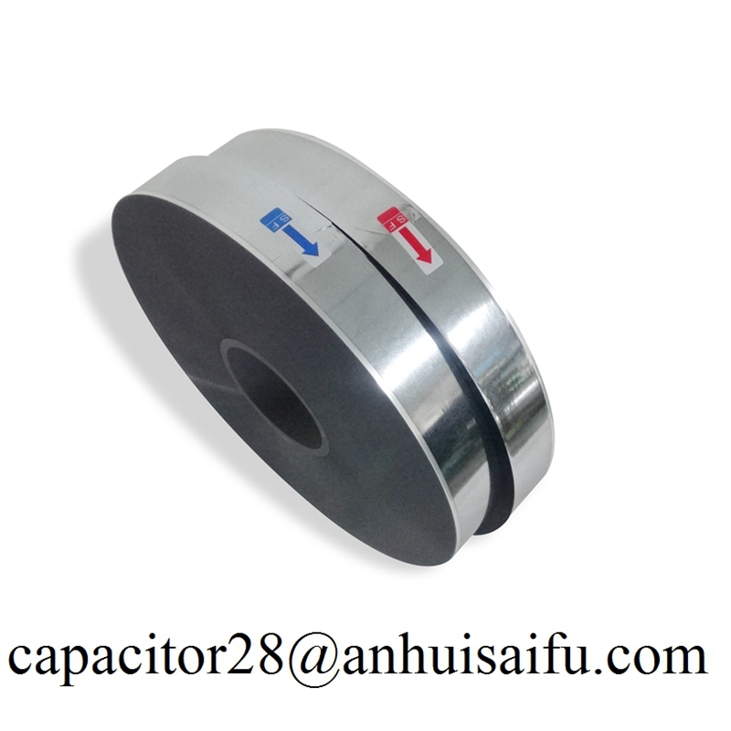 Super quality metallized MPET film 11 um for capacitors