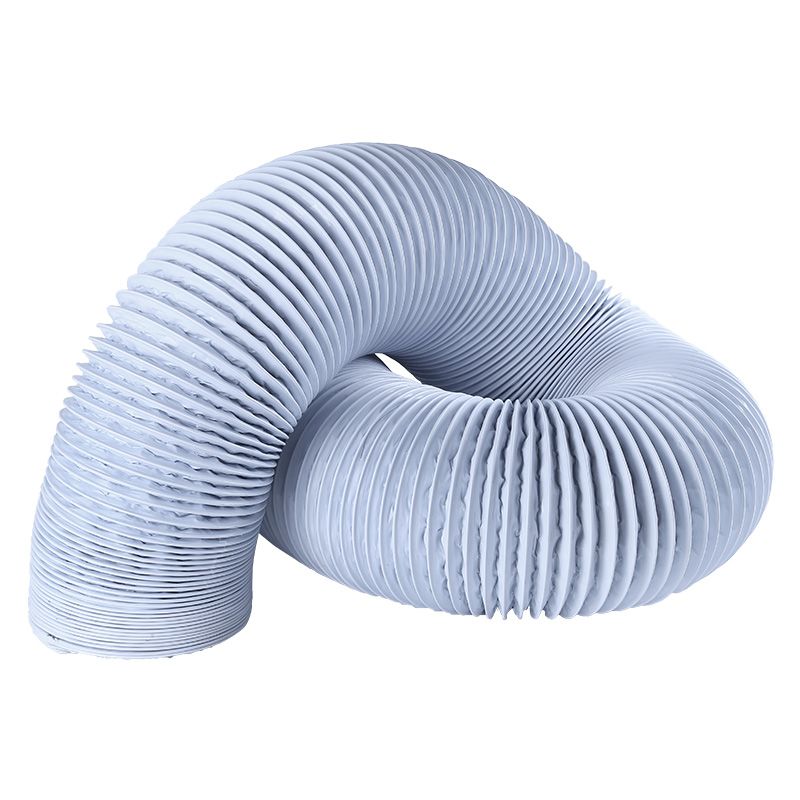 Professional round HVAC white 36 Air PVC Flexible Duct for air ...