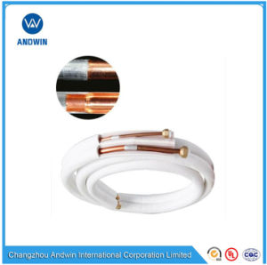 Air Conditioner Insulated Copper Pipe Sets 1/4+3/8 in 3m 5m 8m 10m 12m 30m