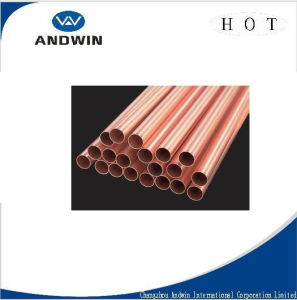 Straight Copper Tube Made of Pure Copper for R410A Refrigerant